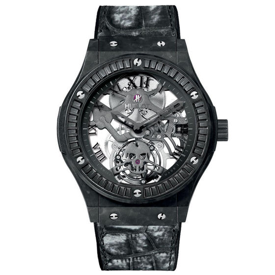 Replica Hublot CLASSIC FUSION TOURBILLON SKELETON BLACK SKULL CARAT 505.UC.0140.LR.1900.SKULL replica Watch Replica Hublot CLASSIC FUSION TOURBILLON SKELETON BLACK SKULL CARAT 505.UC.0140.LR.1900.SKULL replica Watch